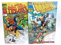 THE OFFICIAL MARVEL COMICS TRY-OUT BOOKS