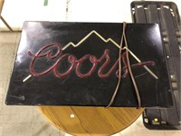 COORS SIGN