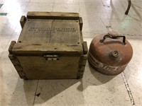 AMMUNITION BOX AND GAS CAN