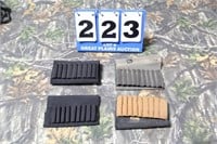 Lot of 4 Nylon Butt-Stock Cartridge Carriers
