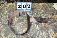 Leather Buscadero Western Holster & Gun Belt
