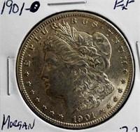 1901 - o Morgan Silver Dollar