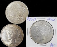 3 Silver Dollars