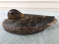 Duck decoy by Russell "Raz" Berry Stoughton, WI