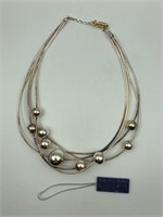 Paola Valentini Sterling silver necklace