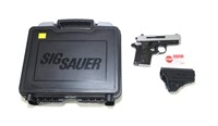 SIG Sauer Model P938 Blackwood 9mm semi-auto,