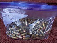200rds by weight 40s&w reloads. 180gr FMJ
