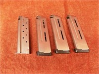 x4 1911 mags, 3 with bumpers. For 38 Super