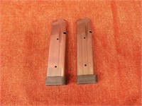 x2 2011 mags for 40 s&w. 140mm