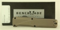 BENCHMADE SILVER PHAETON OTF 3.45" KNIFE (NEW)