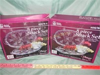 2pc Anchor Hocking Snack Sets