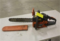 Husqvarna Chainsaw w/16" Bar, Untested