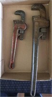 (2) Pipe Wrench