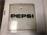 CLEAR PEPSI SIGN