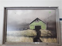 Wood Frame Barn Picture