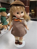 VTG GIRL SCOUTS BROWNIE DOLL
