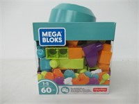 Mega Bloks 60Pcs - Blue