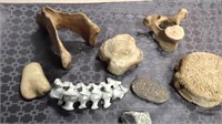 Collection of Bones & Petrified Bones