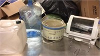 Water jug and cooking lot