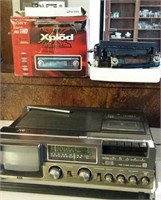 JVC Color TV-Radio-Cassette Recorder