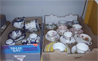 Lot Of Tea Cups And Tea Set