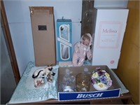 Large Collection Of Assorted Dolls, Candle