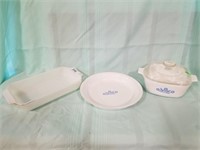 Baking Dishes. Two Pieces Corning Ware.