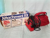 Dirt Devil Hand Held Vacuum With Attachment Kit.