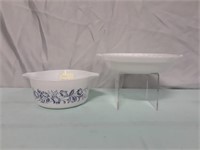Pyrex Colonial Mist And Milk Glass Pyrex Dishes