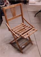 Wooden Folding Chair. Great For Camping!
