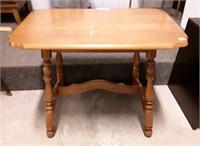 Wooden End Table 28 X 18 X 22