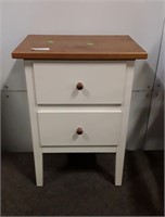 2 Drawer Bedside Dresser 19 X 14 X 26