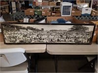 1937 Indy 500 panoramic Black and white picture