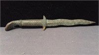 Miniature serpent dagger bronze?