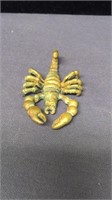 Brass scorpion