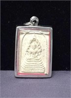 Buddha stone pendant