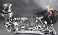 Stainless Bowls, Cutlery, Measuring & Accessories