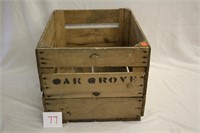 Oak Grove Wooden Crate