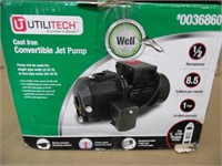 UTILITECH Cast Iron Convertible Jet Pump