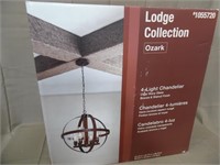 Lodge Collection 4-Light Chandelier
