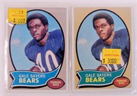 Gale Sayers 1970 Topps #70 Cards