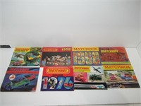 Lot of 8 1960's 70's Matchbox Toy's Catalogs