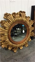 19” solid wood frame mirror, new showroom sample