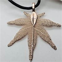 Fashion Jewerly Natural Leaf  Necklace