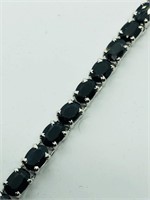$800 S/Sil Sapphire Bracelet