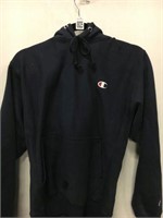 CHAMPION HOODIE MENS NAVY BLUE SMALL