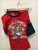 TOM AND JERRY PAJAMA SET SIZE 10