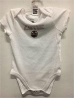 NHL BABY ONESIE WHITE 6 MOS