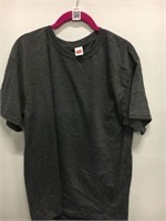 HANES MENS GREY SHIRT MEDIUM