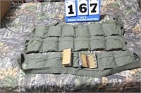 3 Bandoleers Military Issue .30 Cal. Carbine Ammo